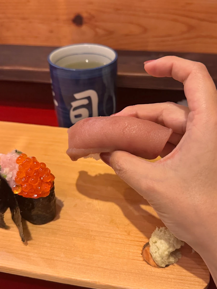 Wild Salmon Toro Roll, Yoshida Sushi
