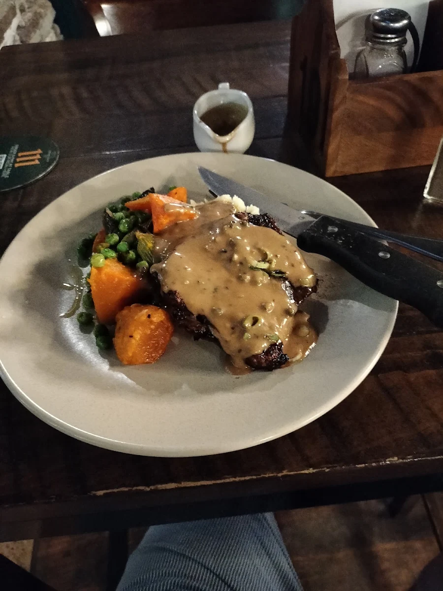 Rump Steak with Pepper Gravy, Finn McCool's Surfers Paradise