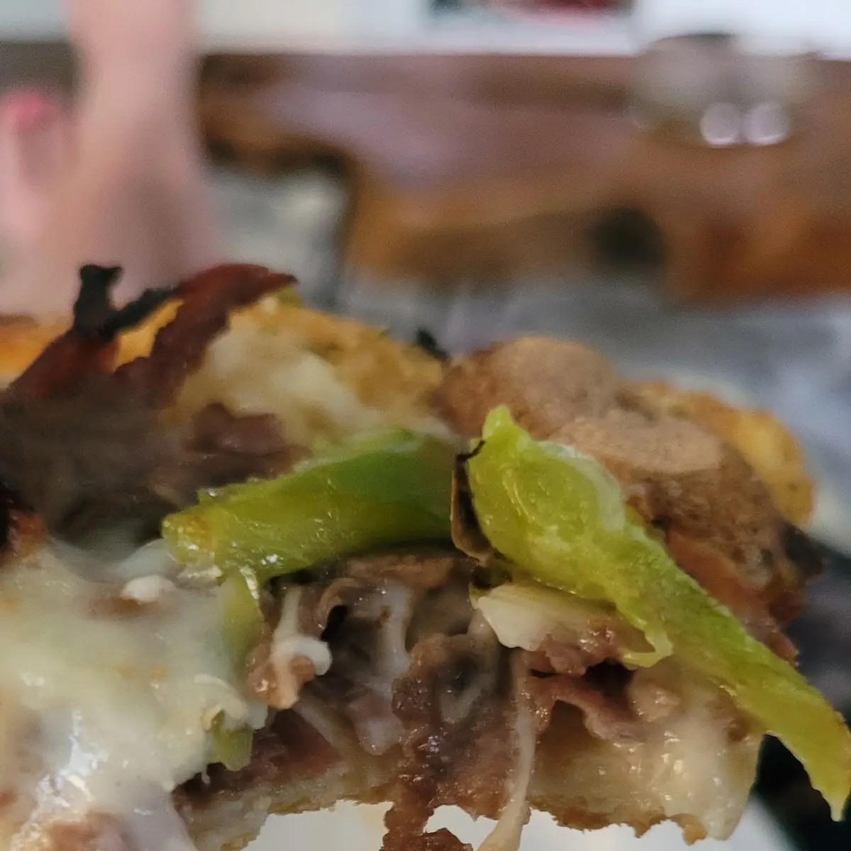 Philly Cheesesteak Pizza
