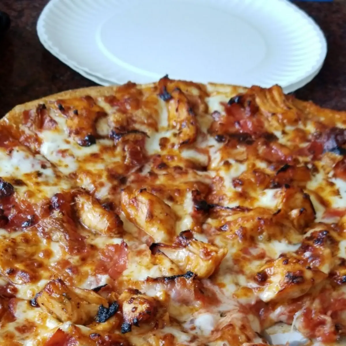 Barbecue Chicken Pizza & Bacon