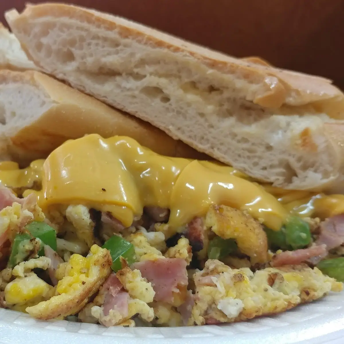 Scrambled Eggs and Toast