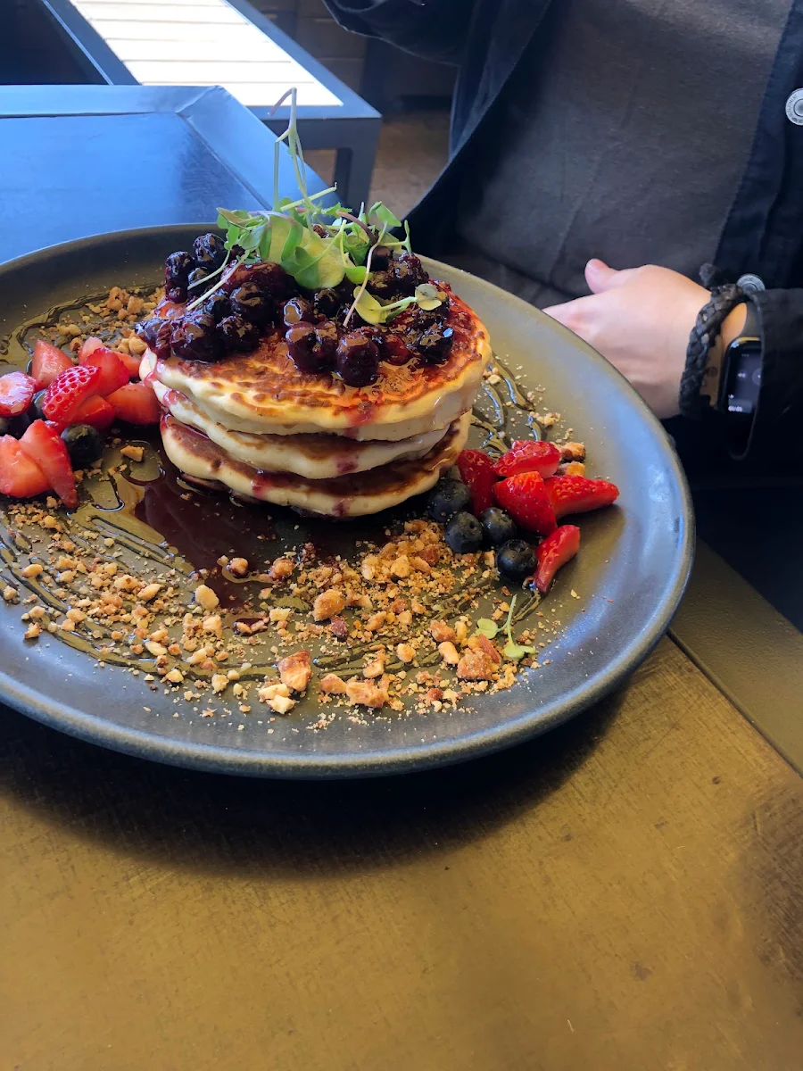 Pancakes, La Vallee Cafe/Restaurant Essendon