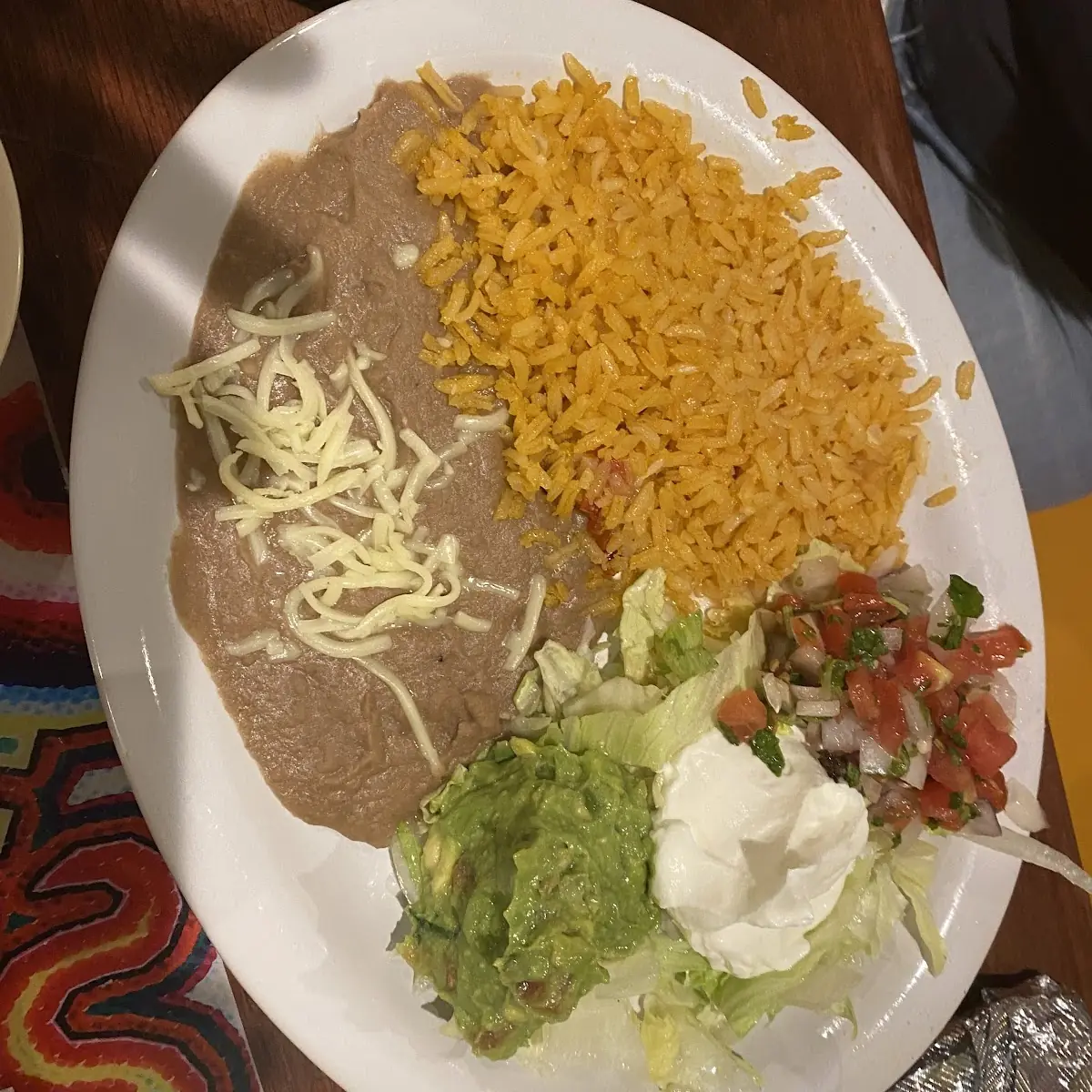 Chimichanga Mexican Rice & Beans