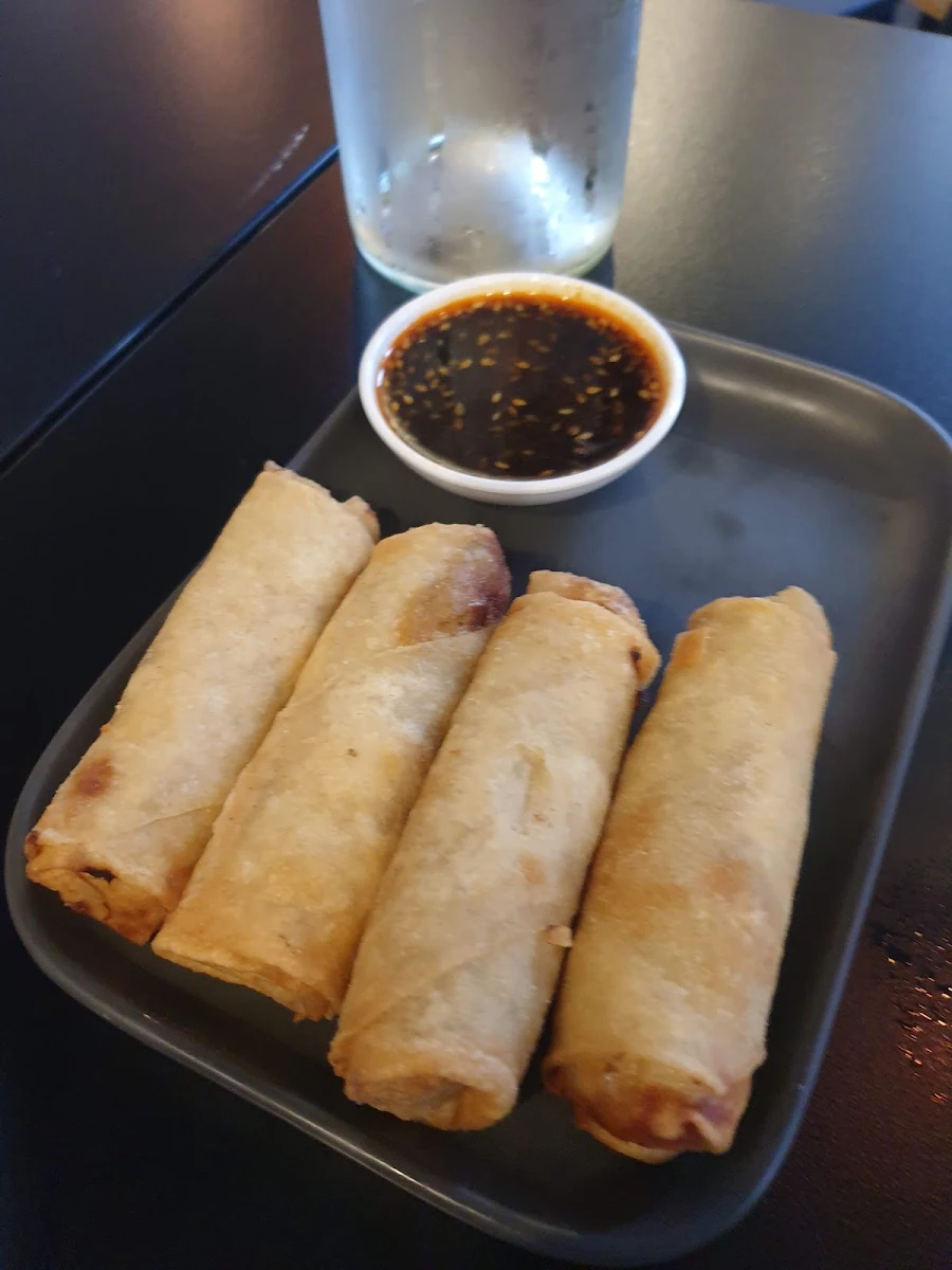Duck Spring Rolls, Oyster Bar Holdfast Shores