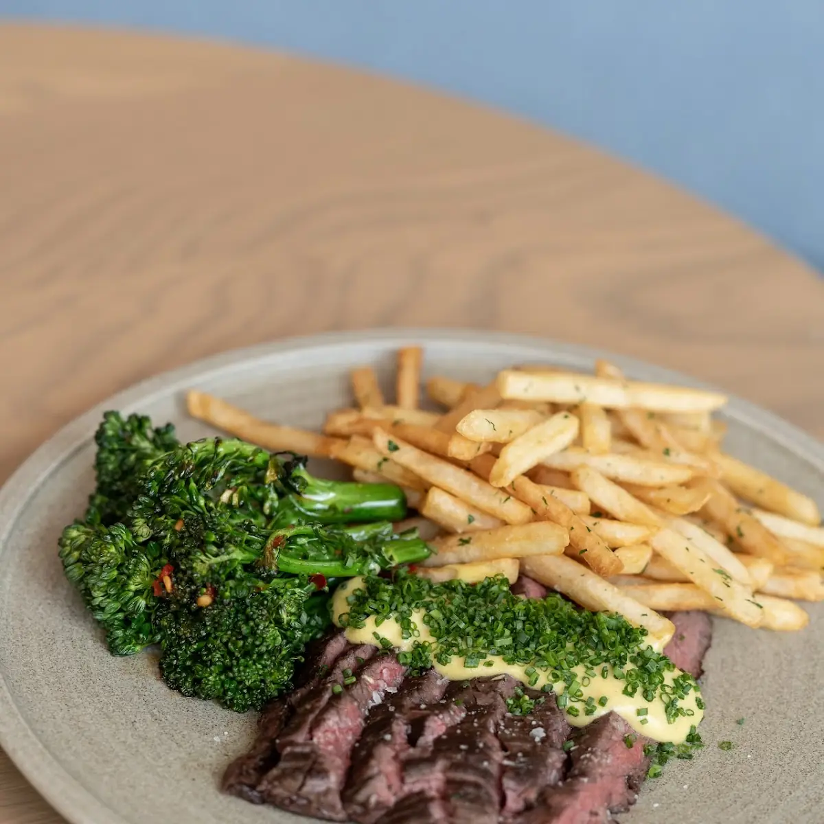 Flat Iron Steak Frites