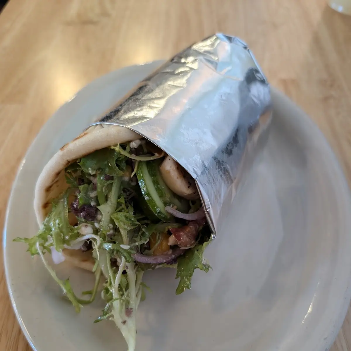 Greek Chicken Pita