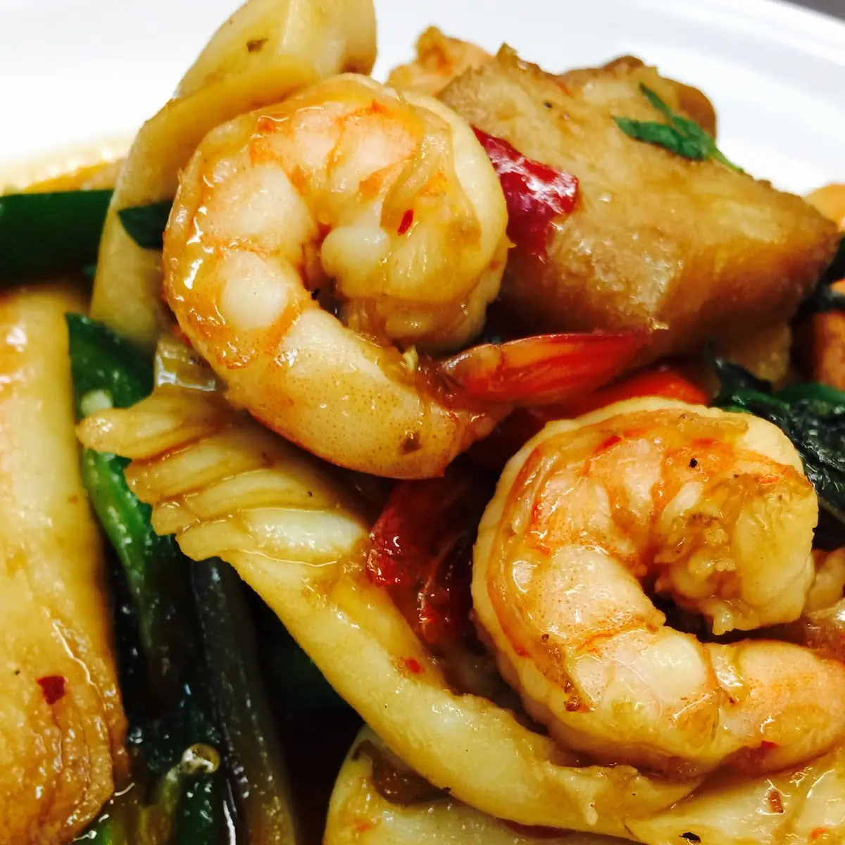 Stir Fried Scallops