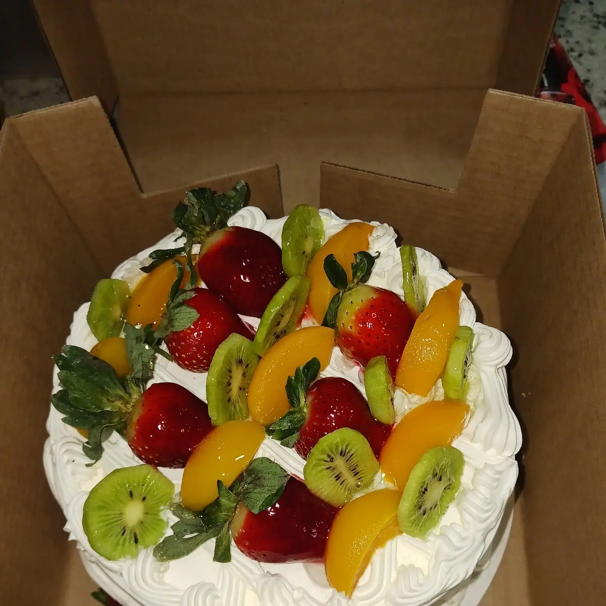 3 Tres Leches Fruit Cake