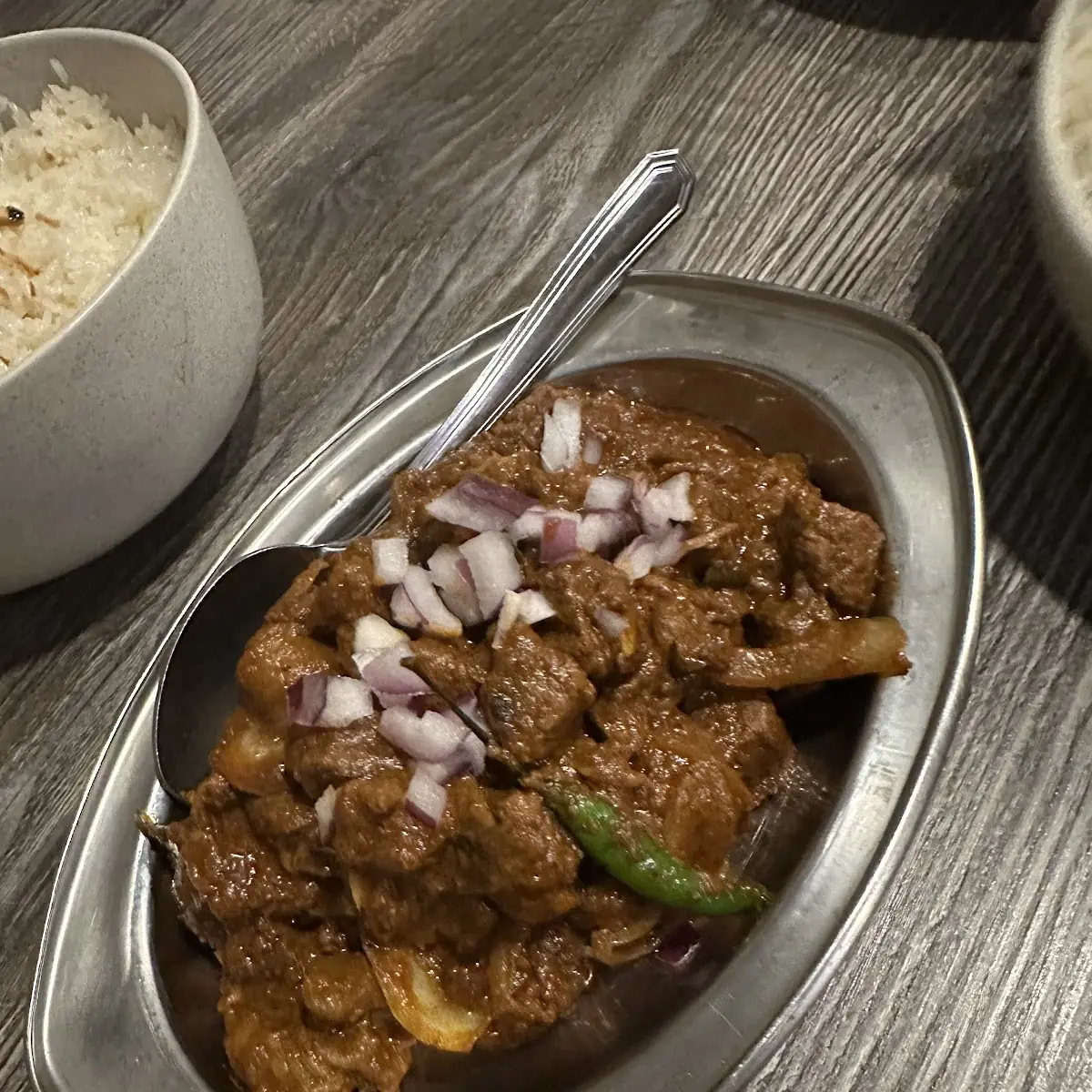 Beef Curry Combo, Malabari Bistro