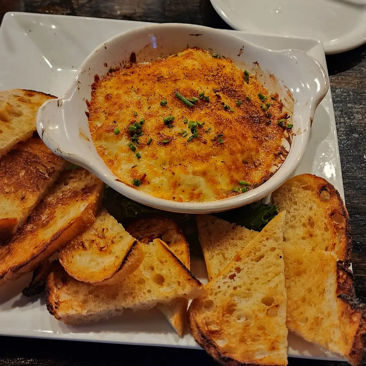 Crab Dip with Sourdough Toast