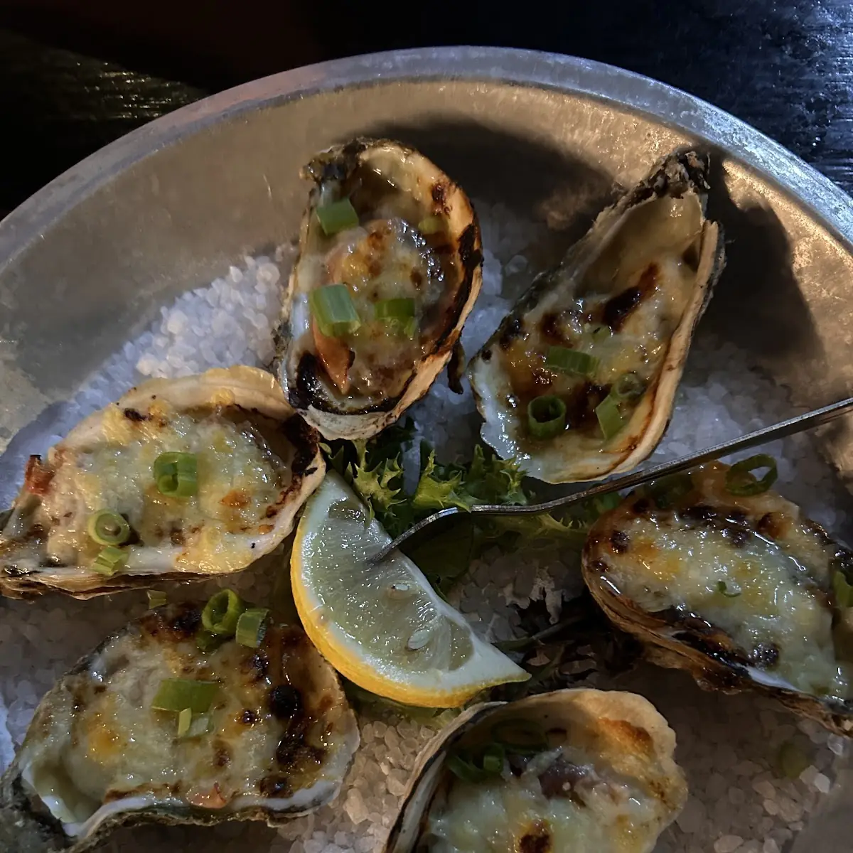 Oysters Rockefeller