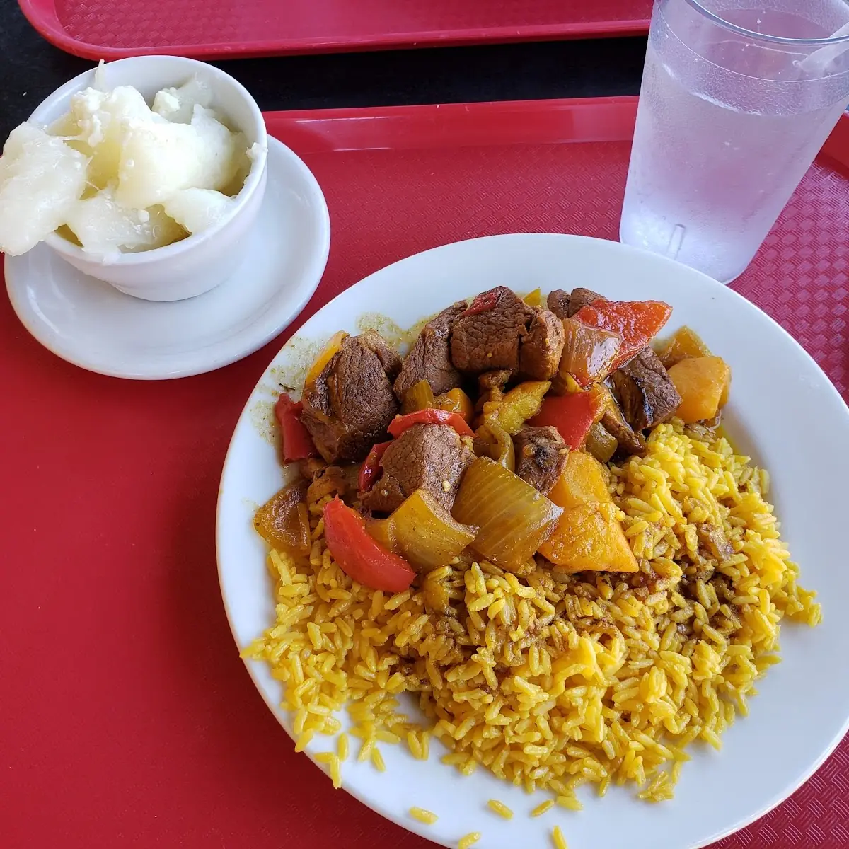 Pork with Yellow Rice
