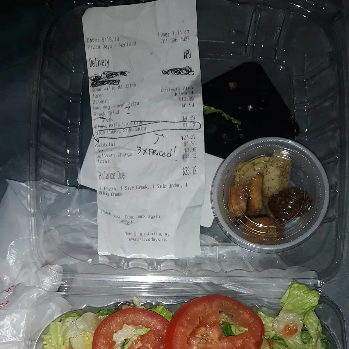 Their Version of Greek Salad