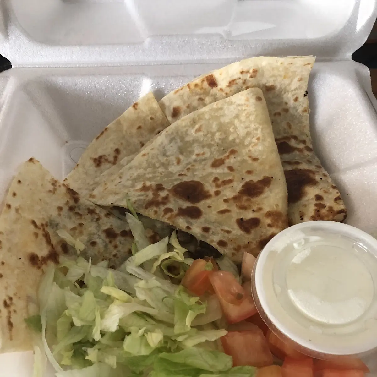 Quesadilla kids meal