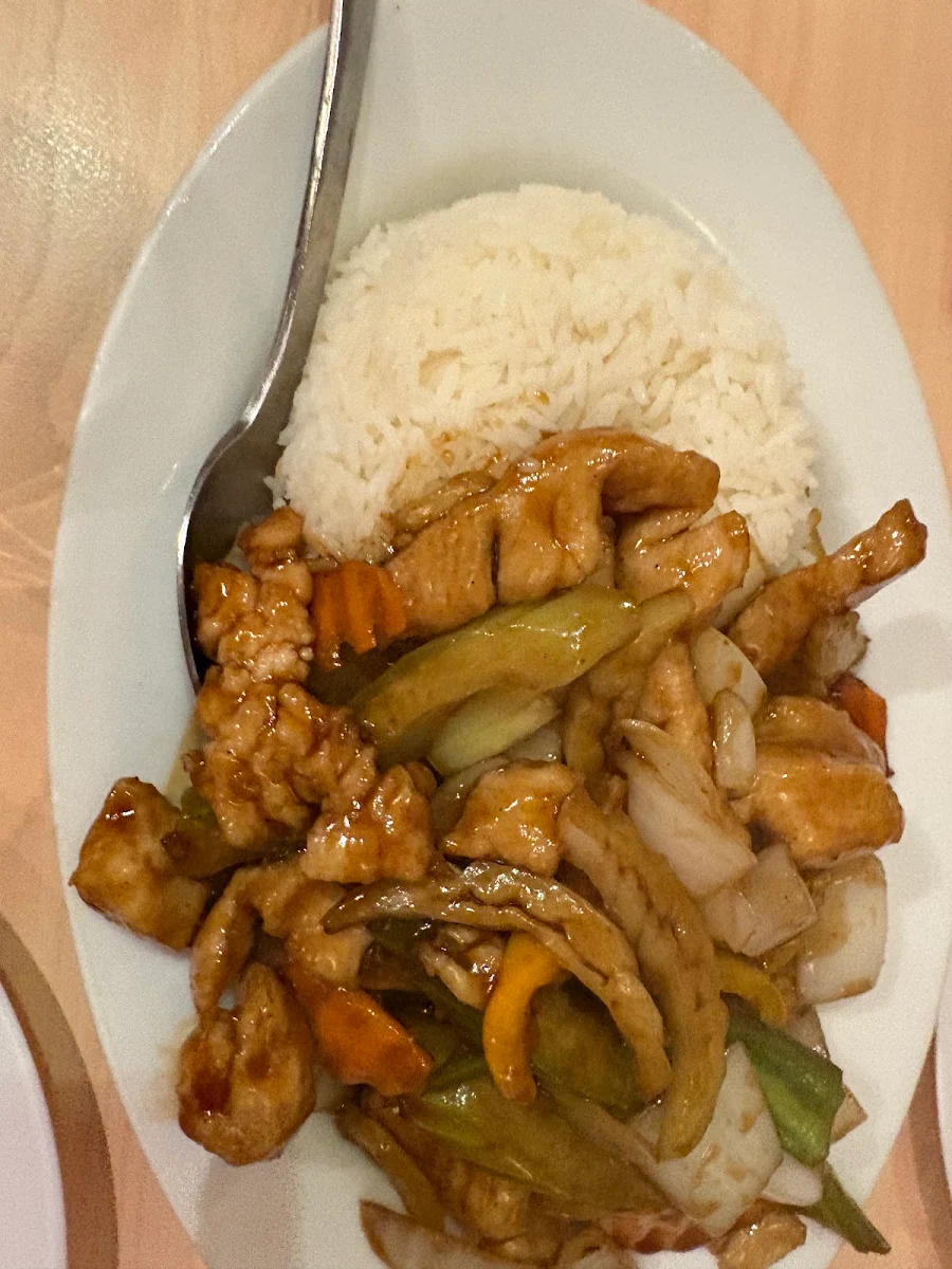 Sizzling Chicken, Greenwood Garden