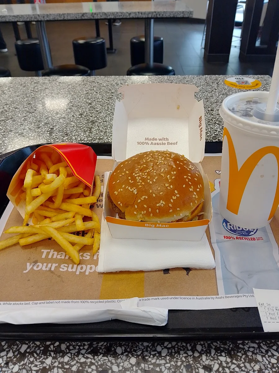 Big Mac Meal, McDonald's Rosny Park