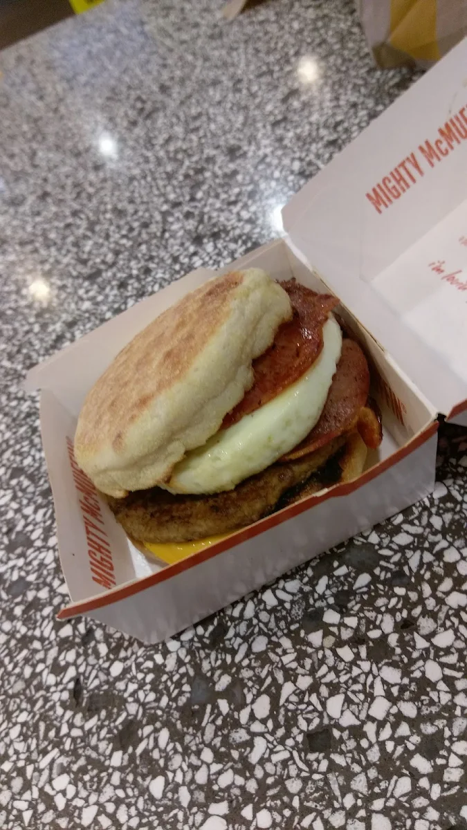 Breakfast Burger, McDonald's Rosny Park