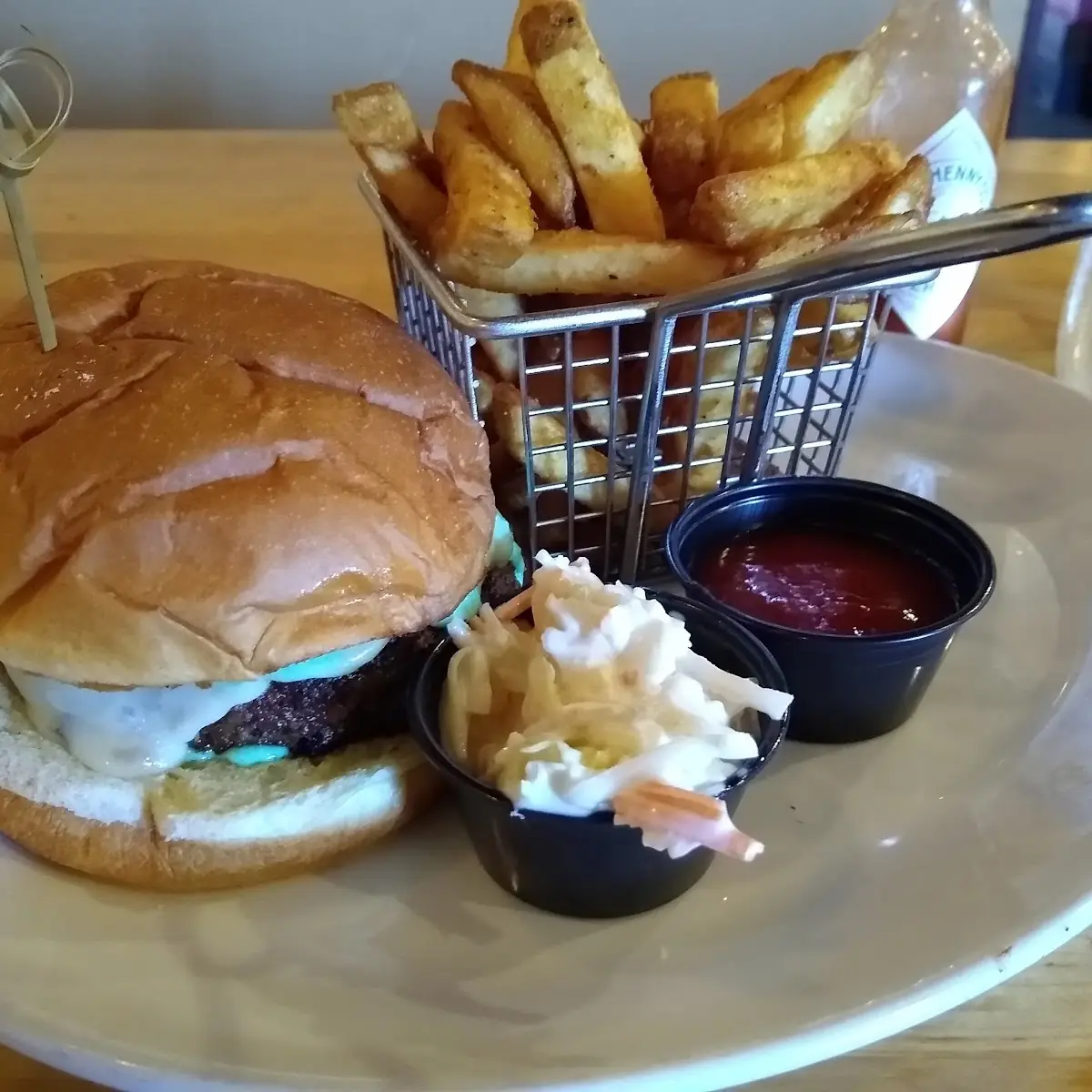 Kobe Beef Burger & Fries
