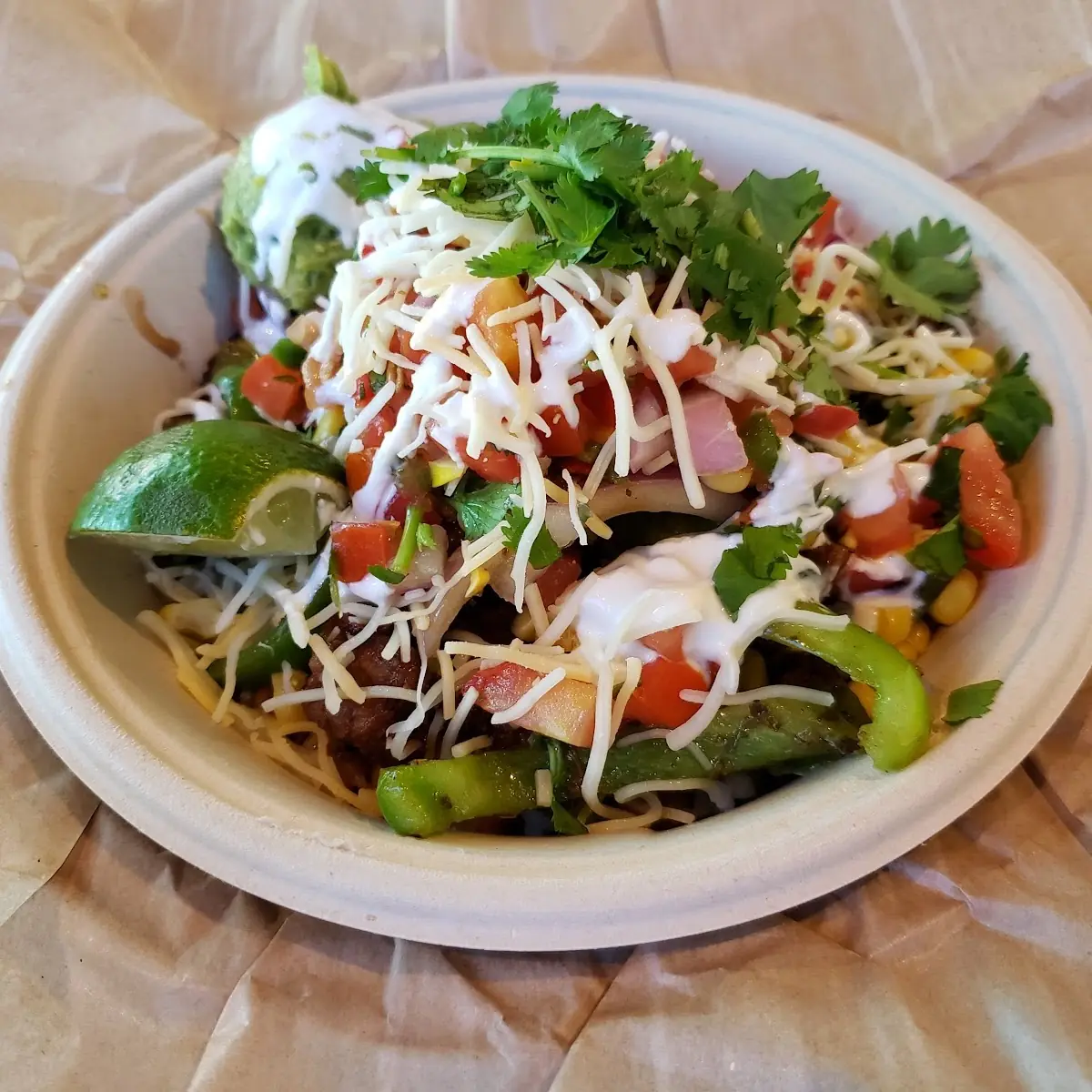 Fajita Veggie Bowl Drink