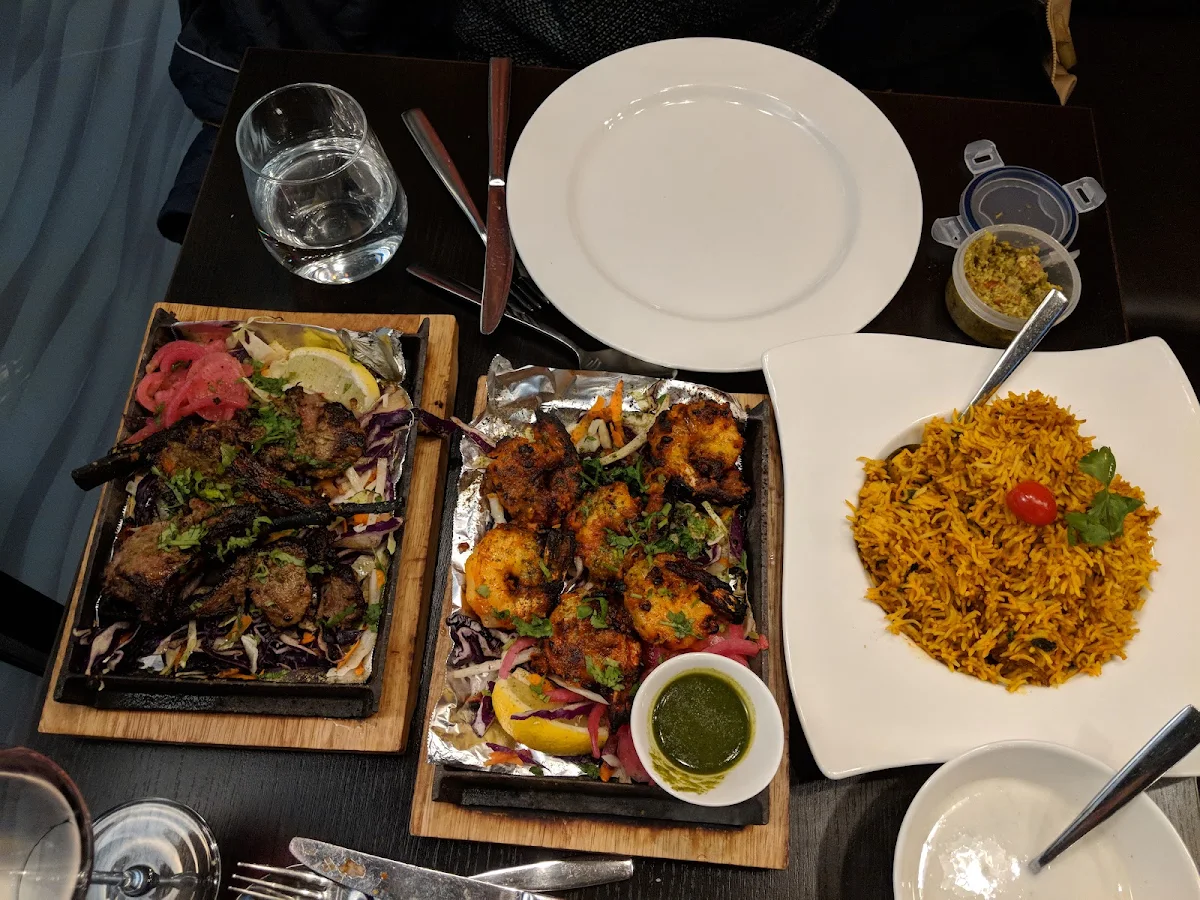 Tandoori Veg Platter, The Imperial Tandoor