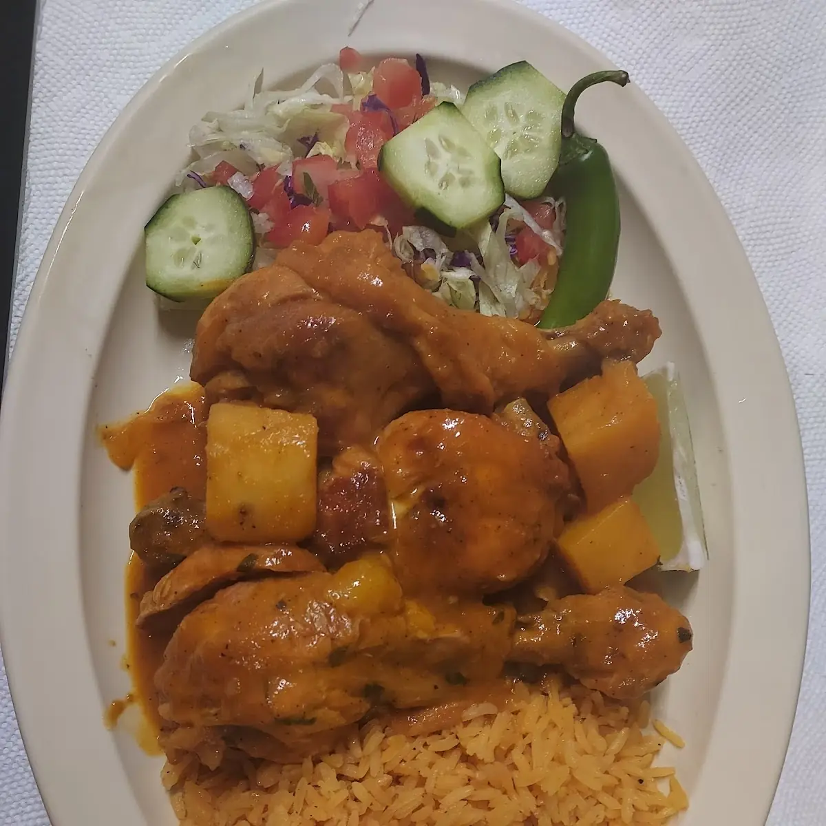 Pollo Guisado