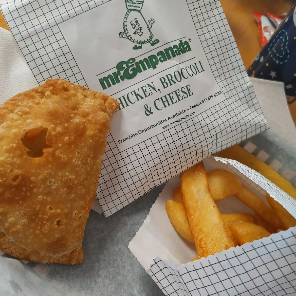 Chicken Broccoli & Cheese Empanada