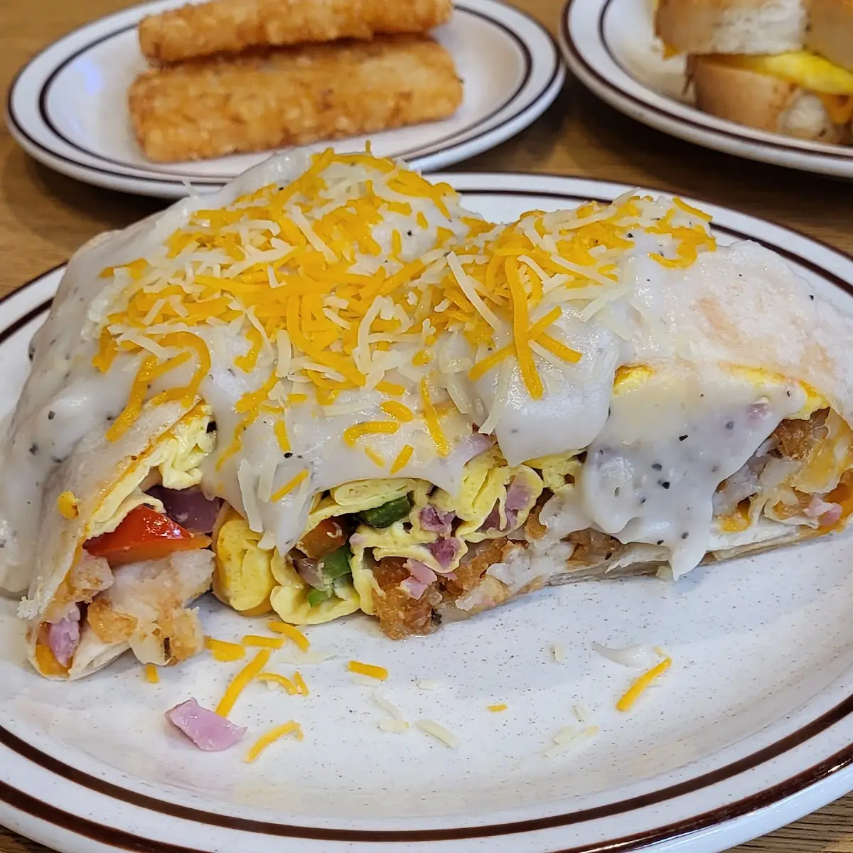 Wet Breakfast Burrito