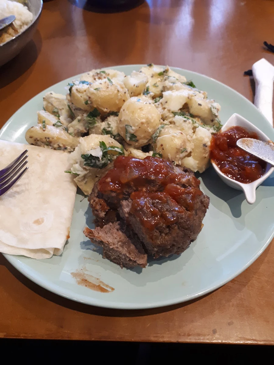 Lamb Ball & Potato Salaf, Crooked Kitchenette
