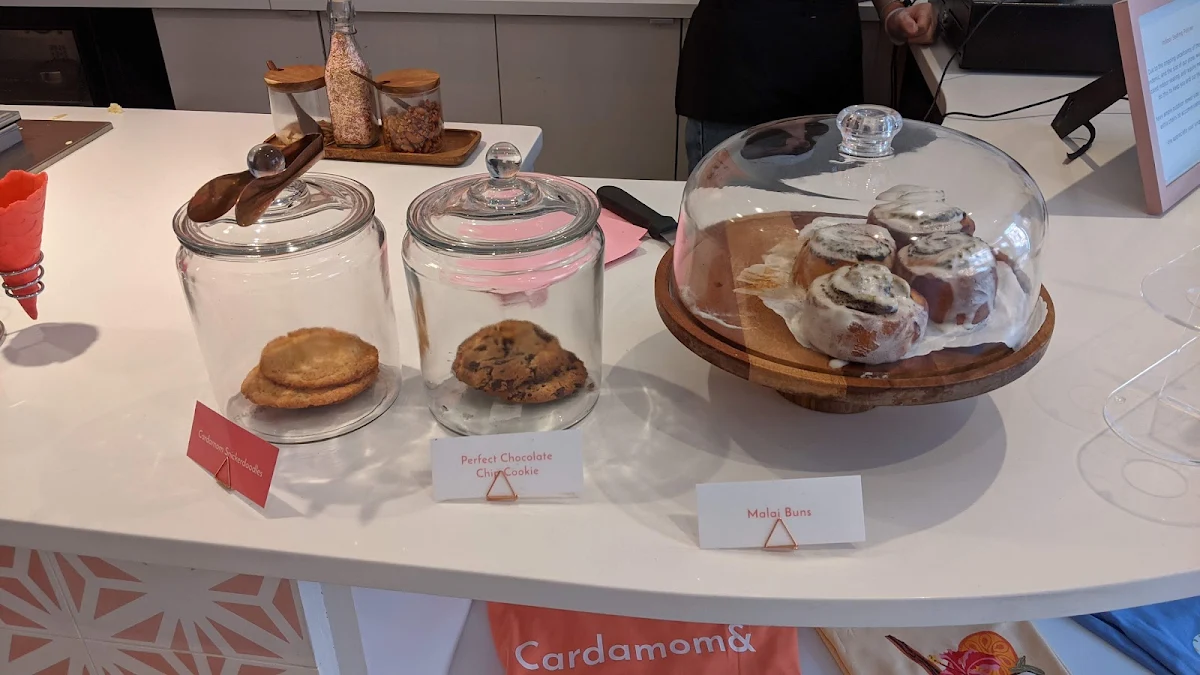 Cookies and Cinnamon Bun