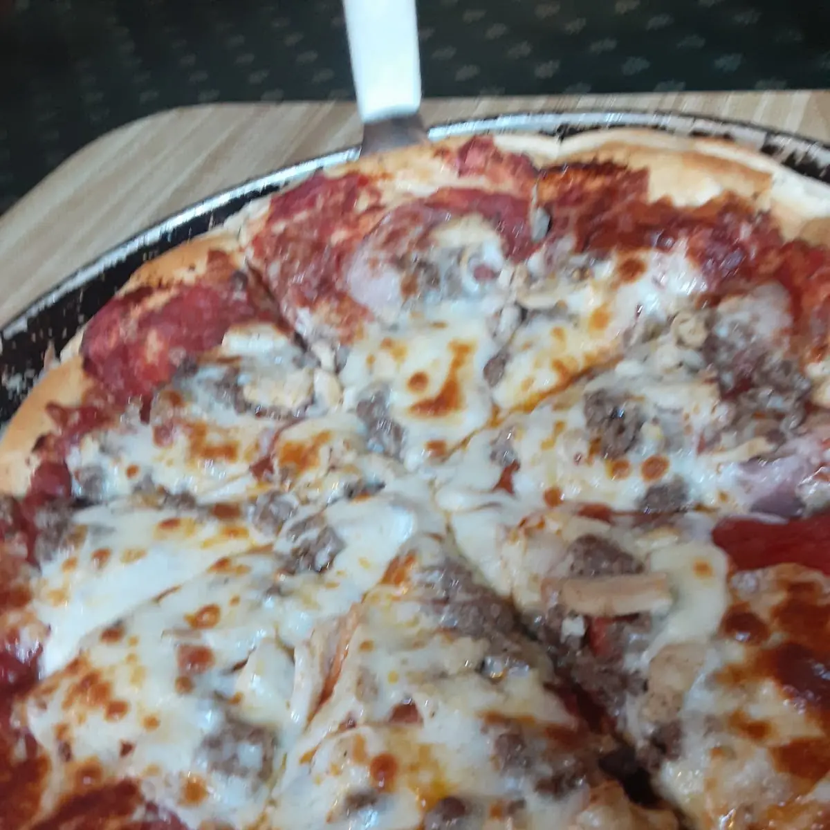 Meat Lovers Pan Pizza