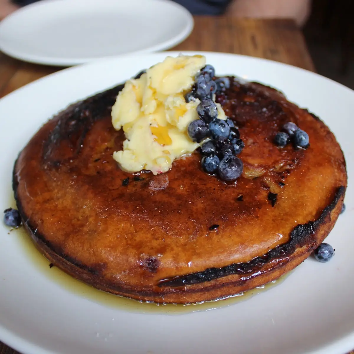 Sourdough Blueberry Pancake