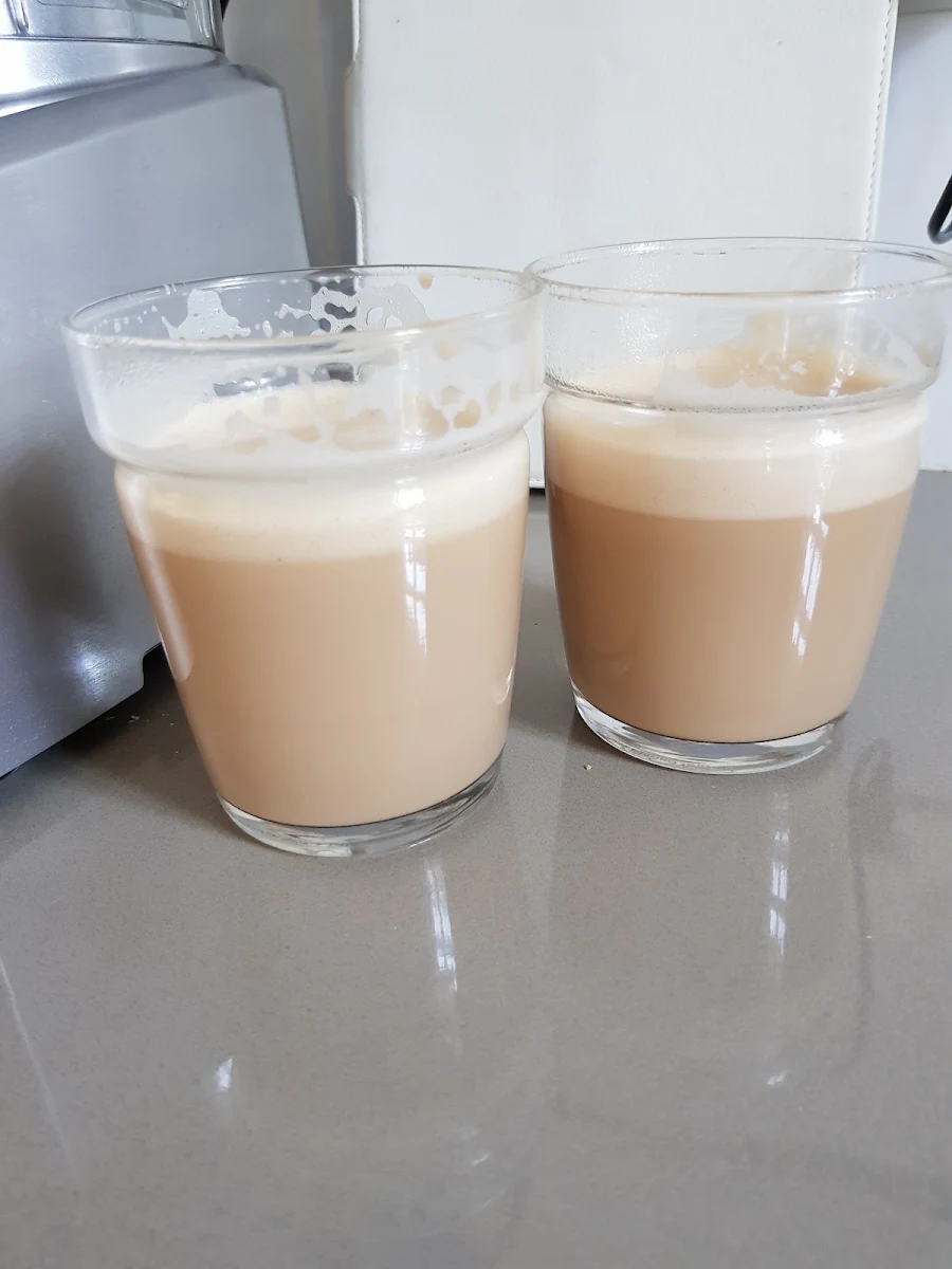 2 Very Small Milky Lattes the Request Was for 2 Large Lattes, Bites On The Bay