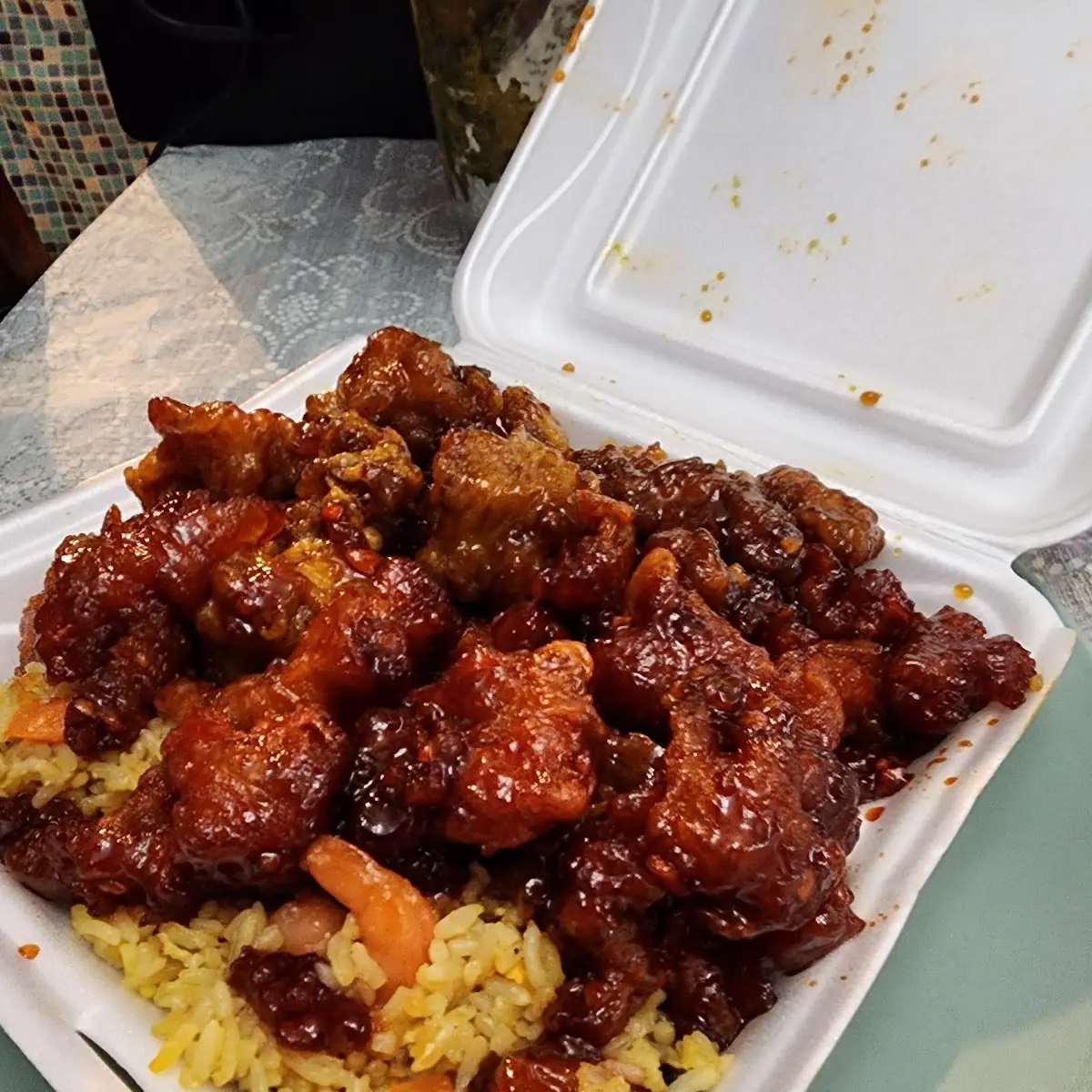 Honey Chicken and Orange Chicken