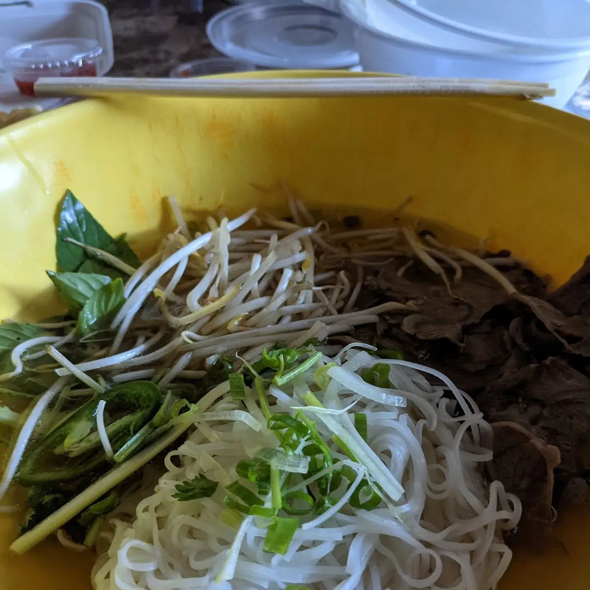 Brisket Pho Soup