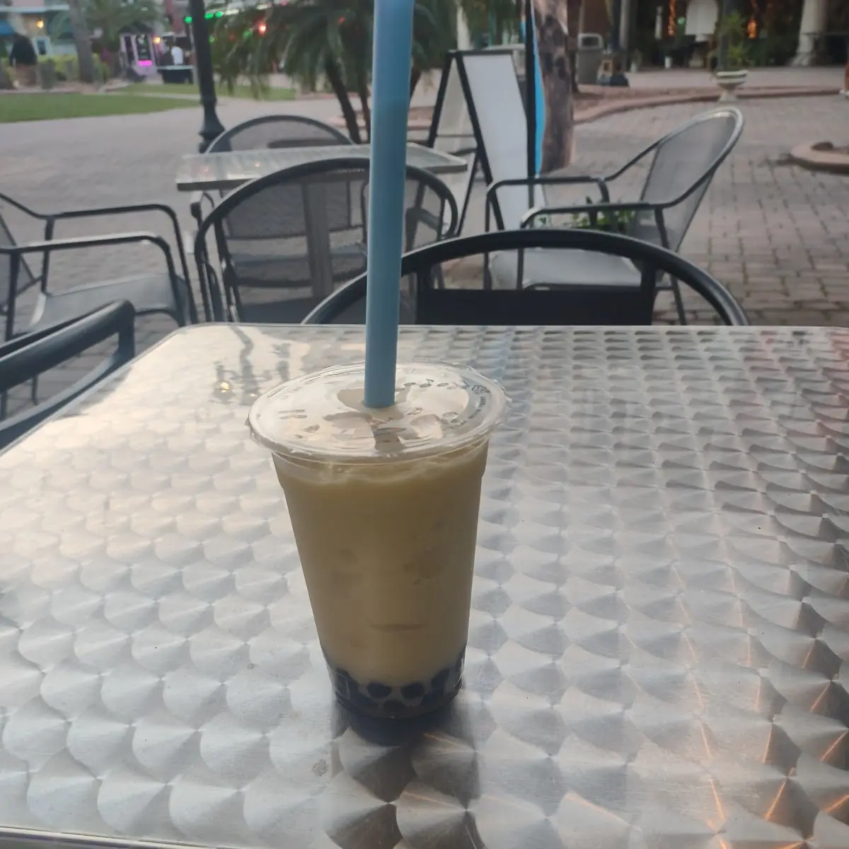 Passion Fruit Smoothie with Tapioca Boba