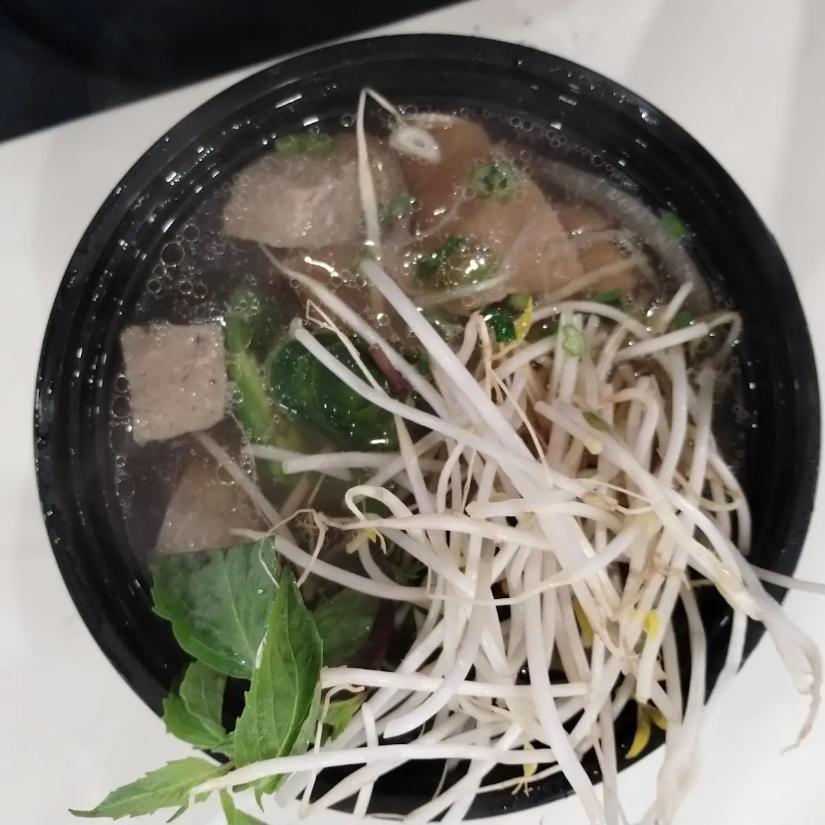 Pho Beef and Meatball