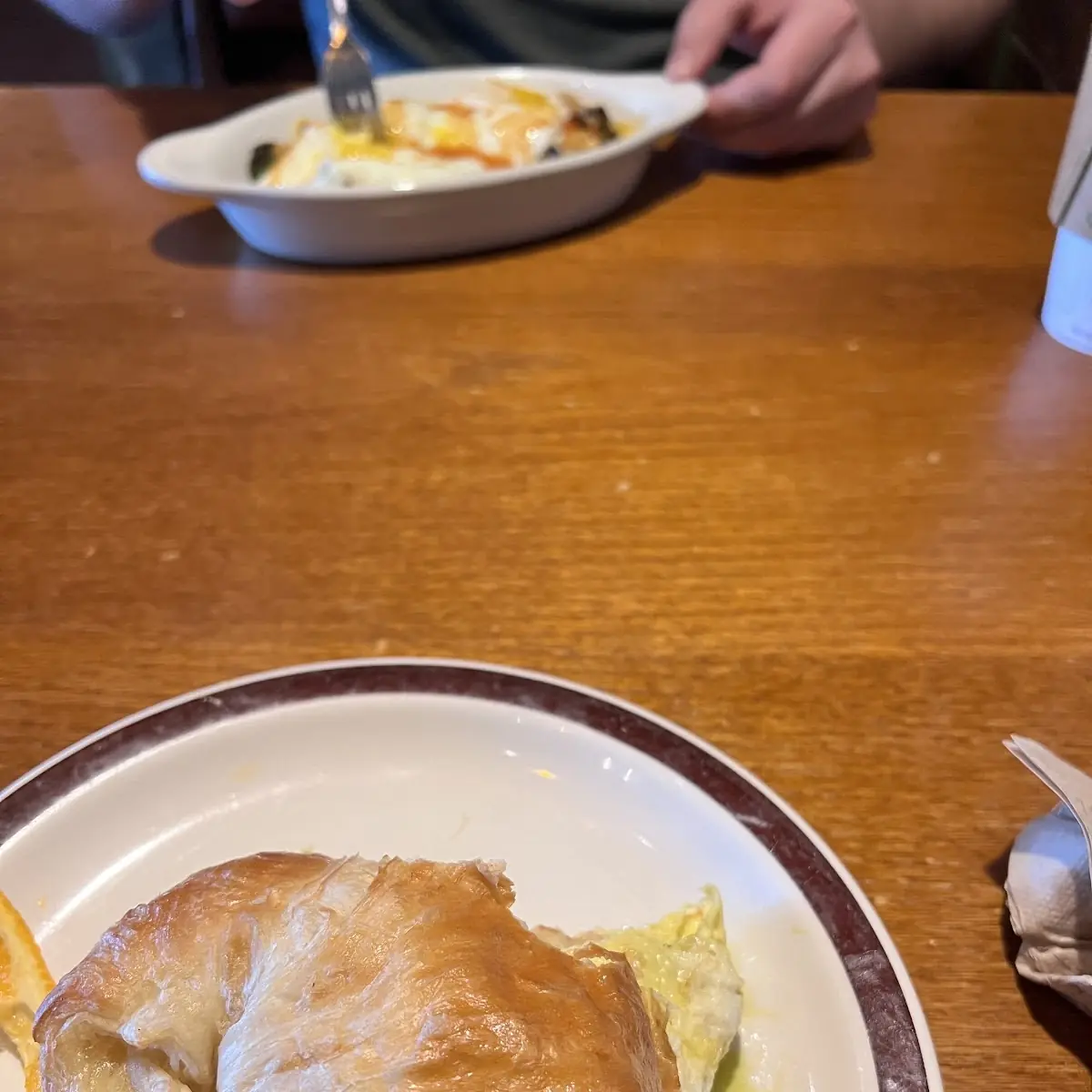 Stuffed Egg Croissant