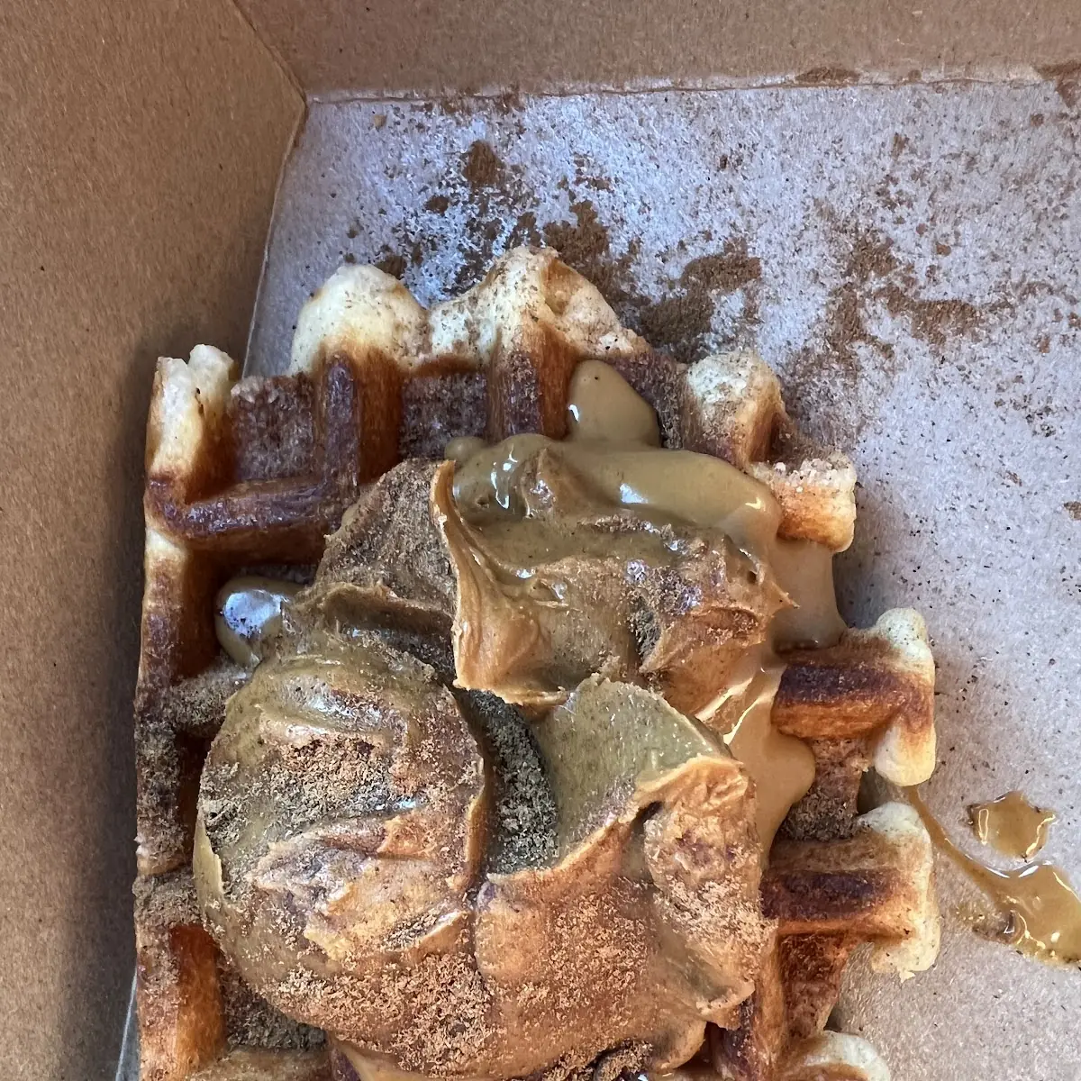 Pumpkin Spice Waffle