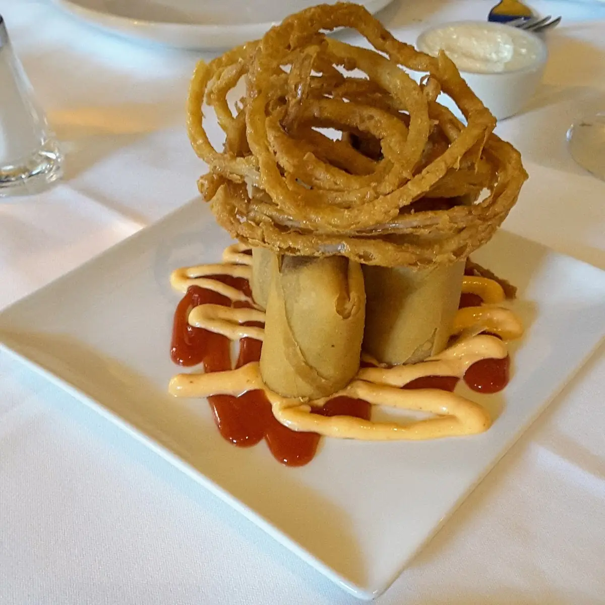 Philly Cheese Steak Spring Rolls