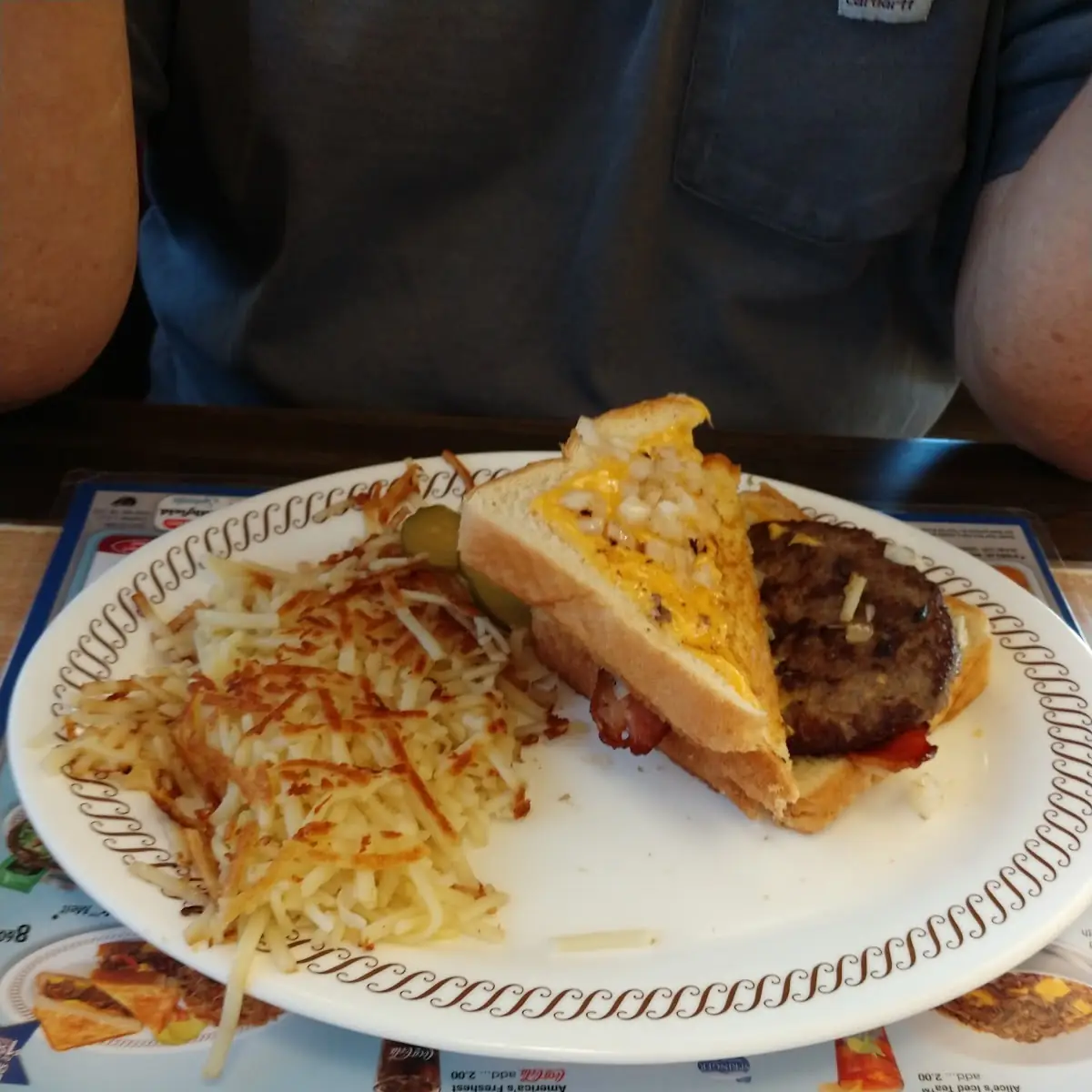 Burger Bacon Cheese Melt