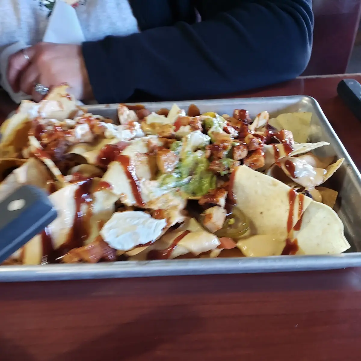 BBQ Chicken Nachos