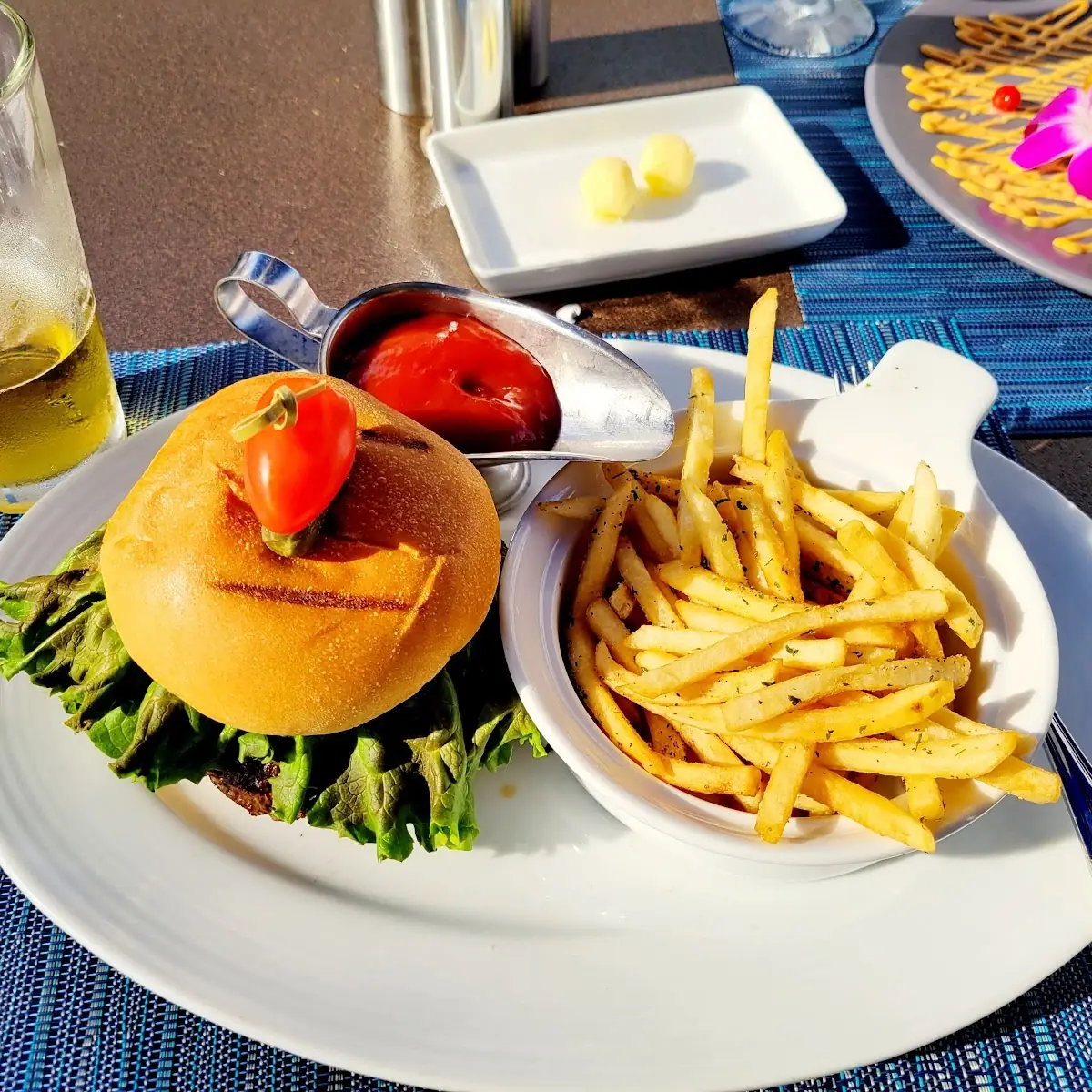 Burger and Fries