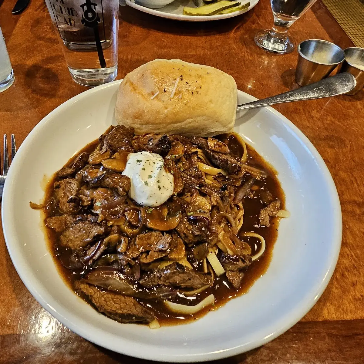 Smothered Steak Sandwich