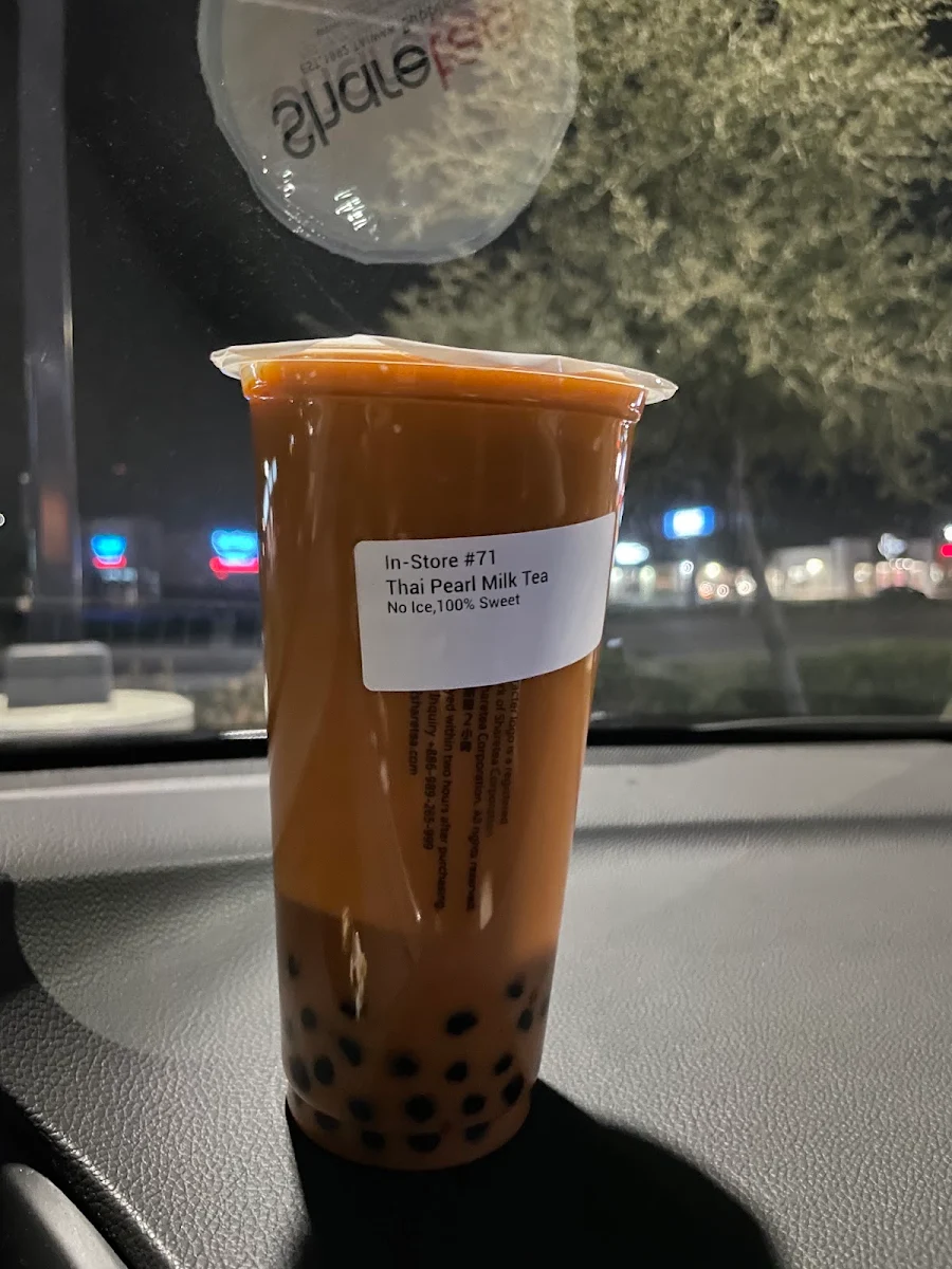 34 Thai Tea Ice Blended w Pearl
