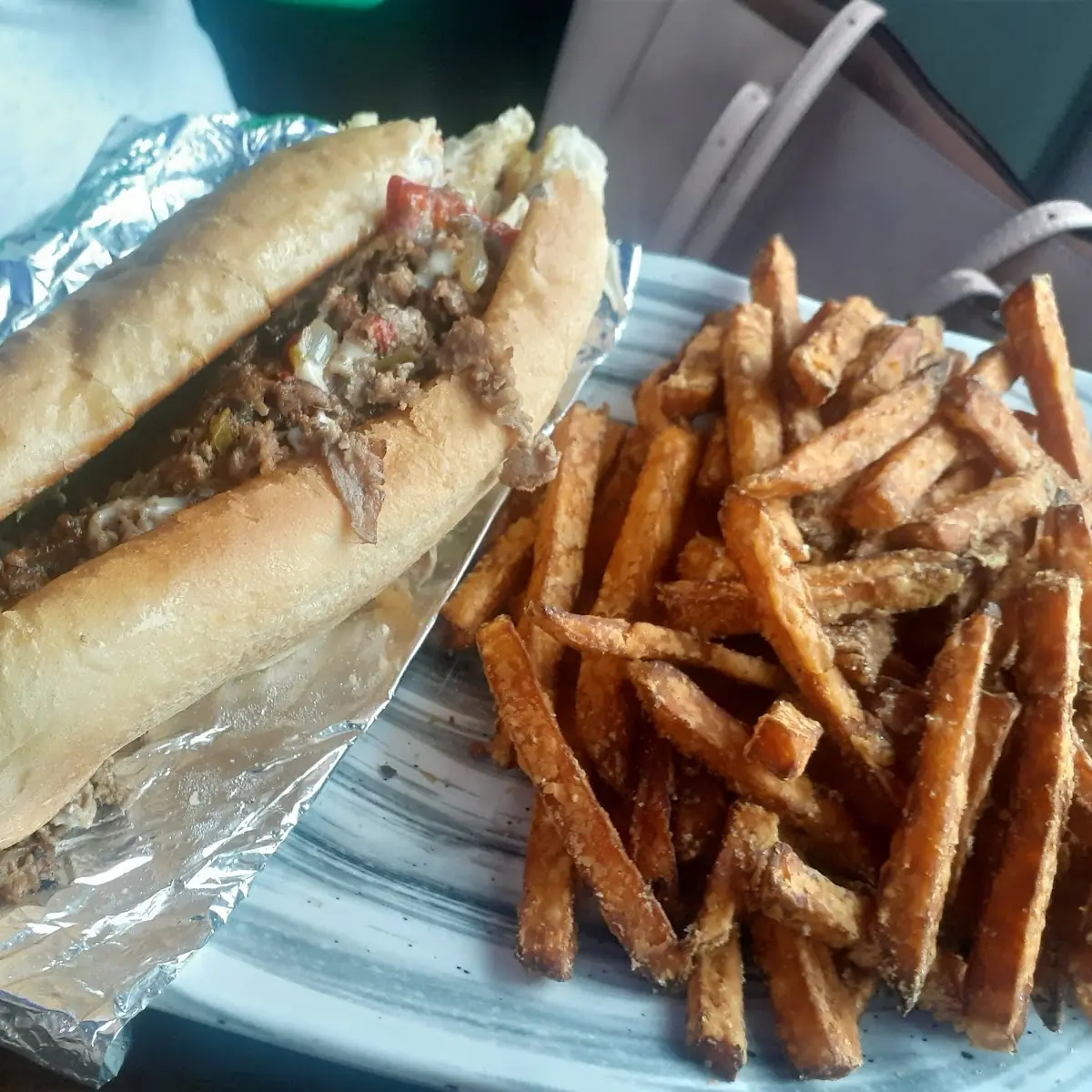 Philly Cheese Steak Sandwich