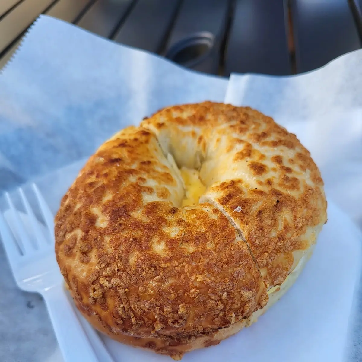 Sausage Egg and Cheese Sandwich