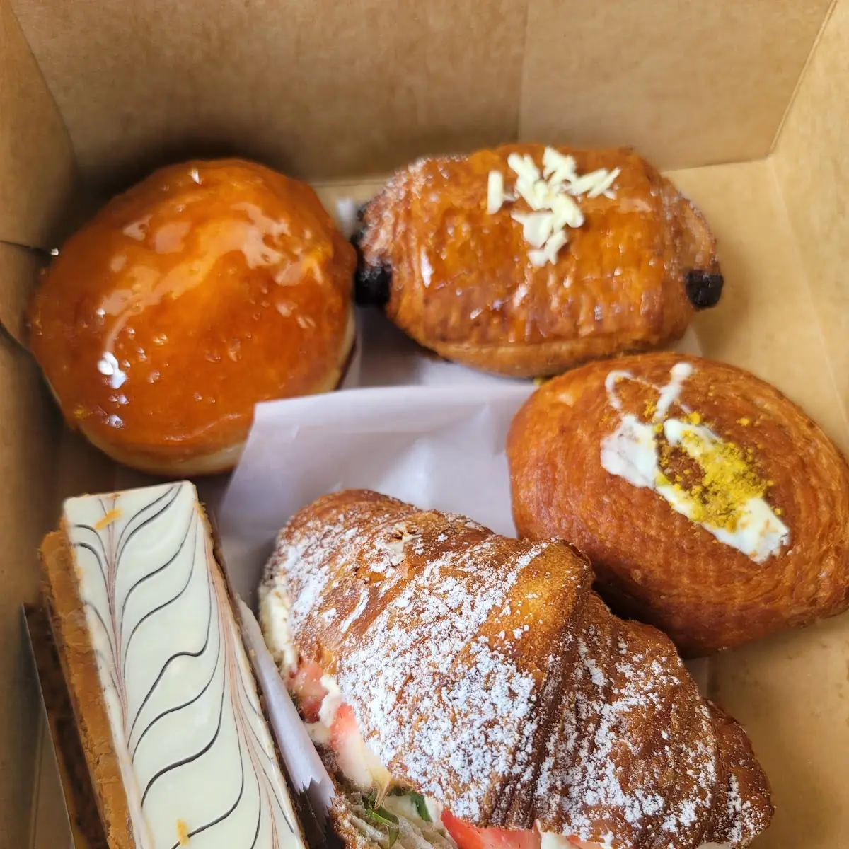 Nova Lox on Croissant