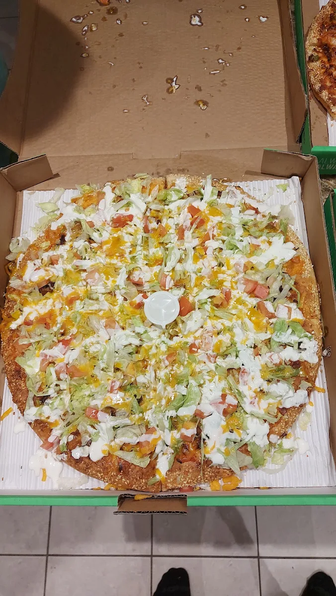 Beef Taco Pizza