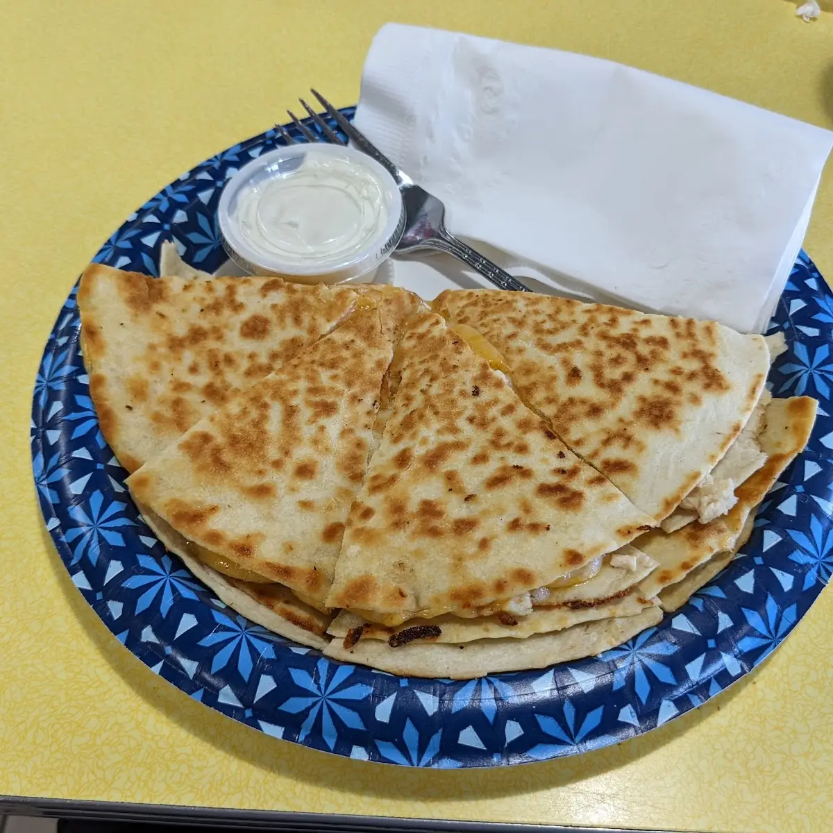 Chicken Quesadillas