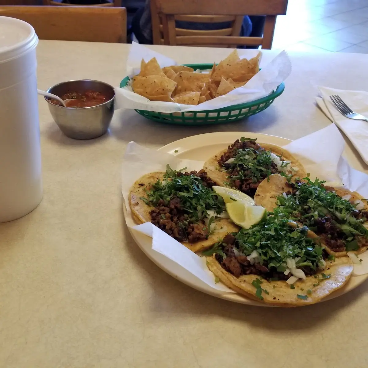 Tostada de Carne Asada